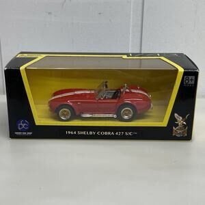 1964 Shelby Cobra 427 S/C Red 1/43 Scale Diecast Car By Road Signature